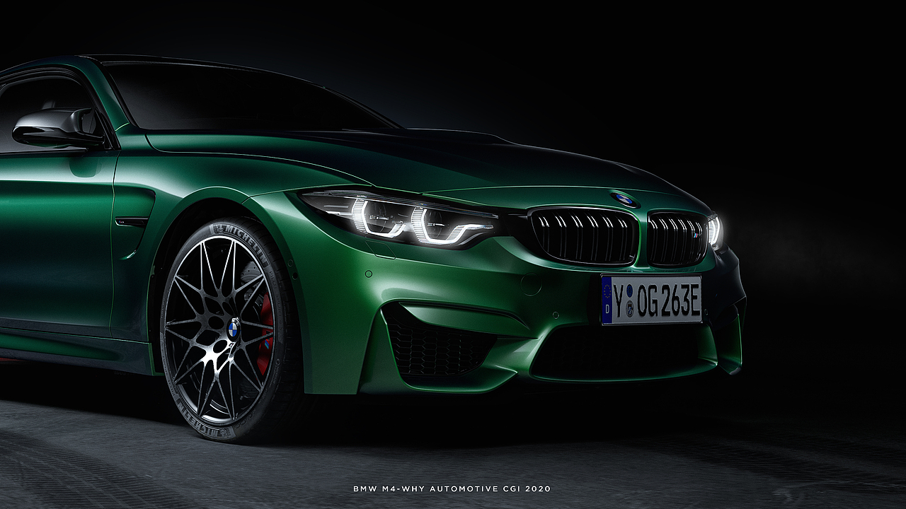 BMW M4渲染（图ZMjM3NzI0ODE2） - 机械/交通 - 站酷设计师吴浩岳原创素材 - 站酷ZCOOL
