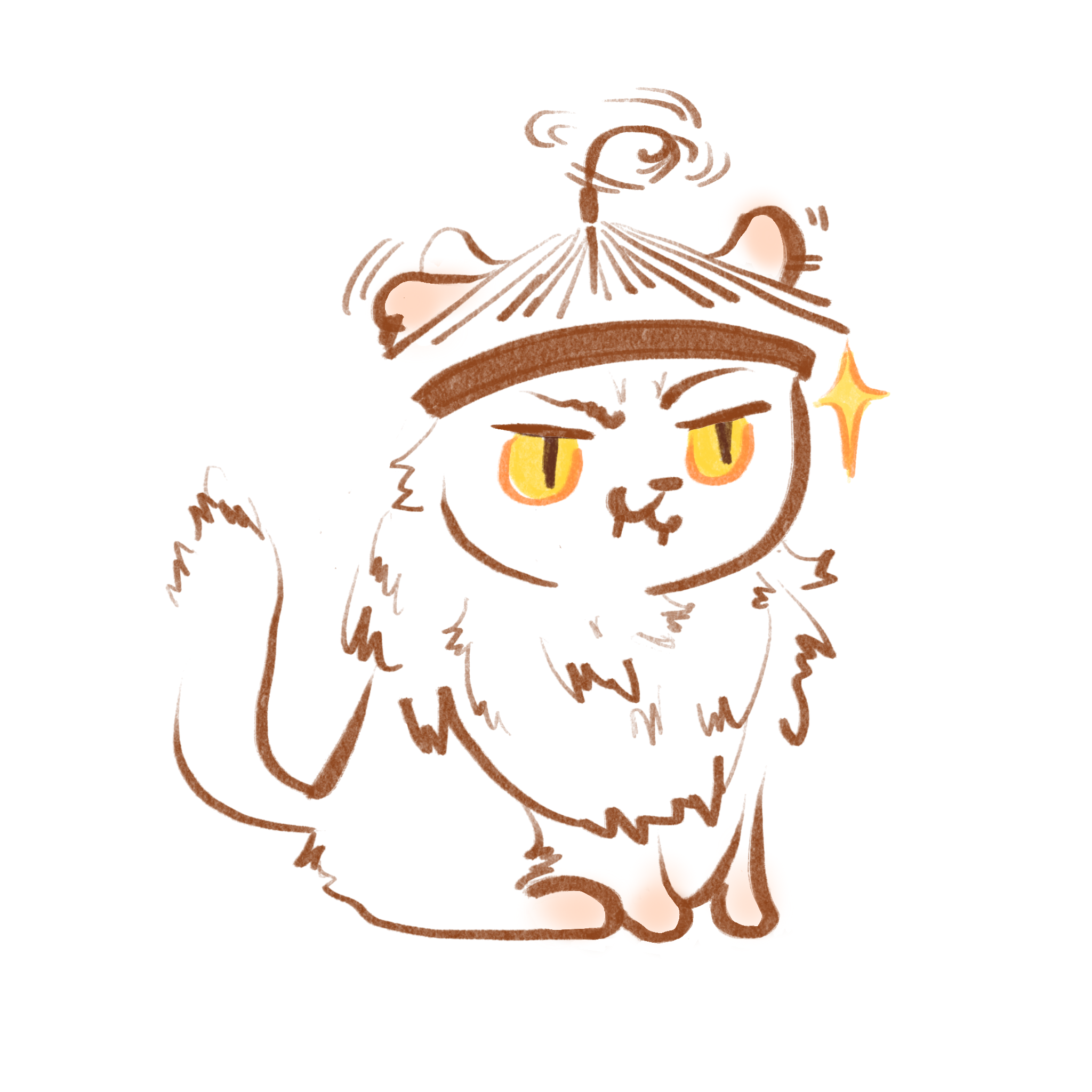 表情包:潦草鳌拜猫