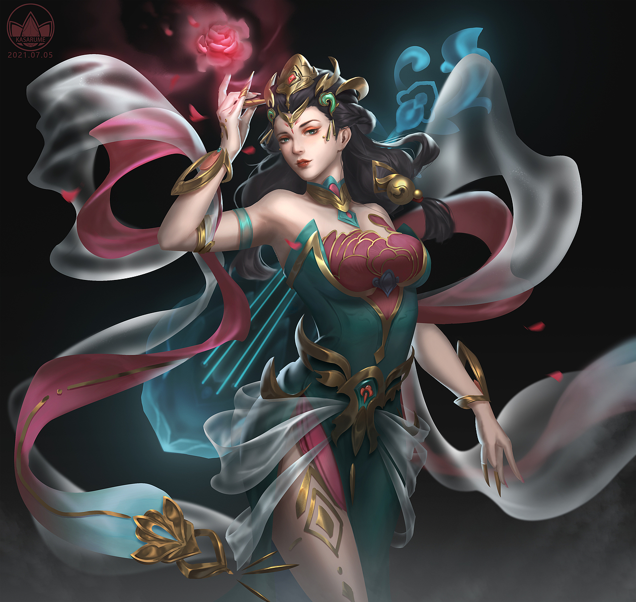 王者荣耀同人杨玉环霓裳风华