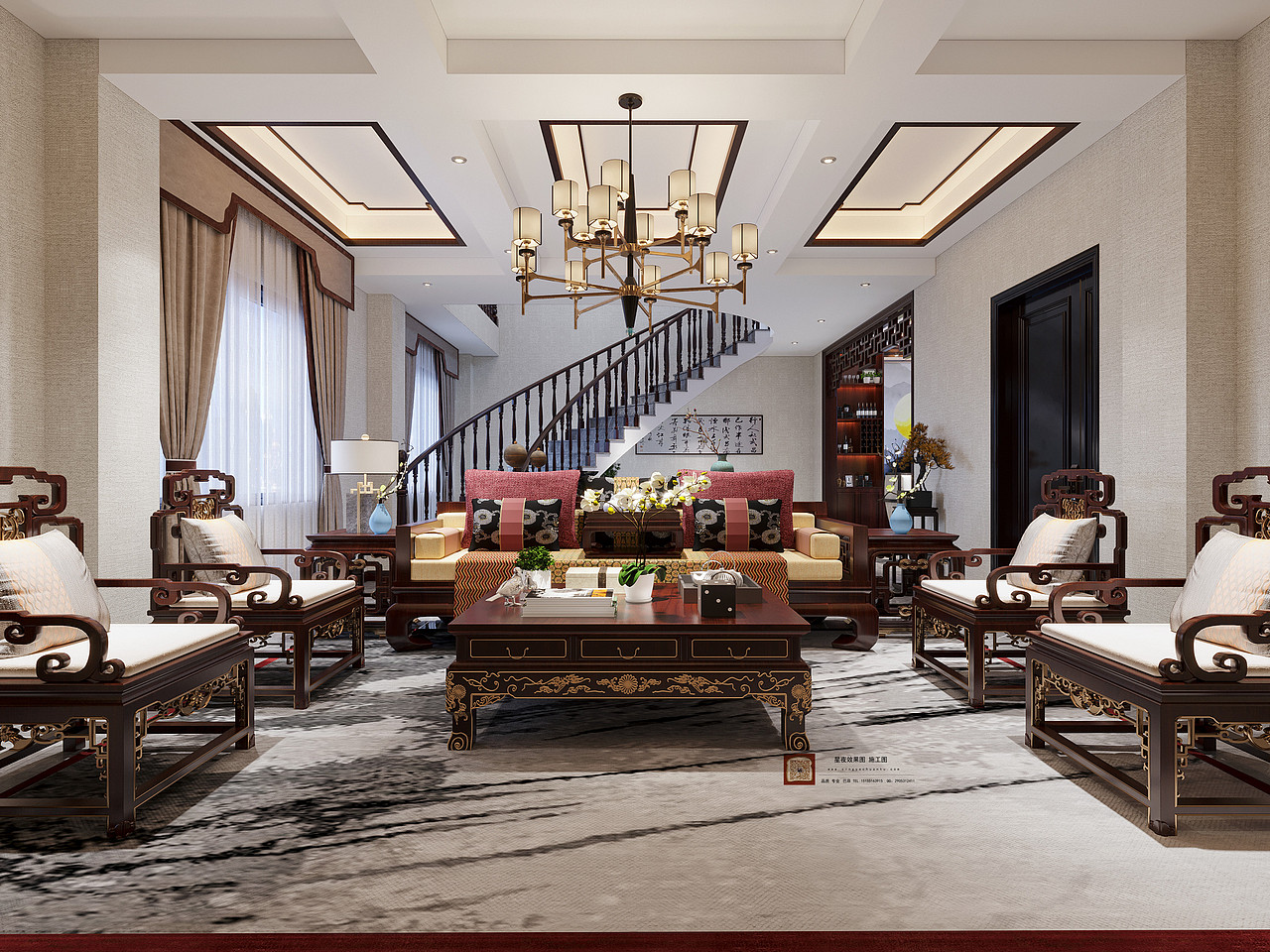 新中式——旭日昭阳,云境东方