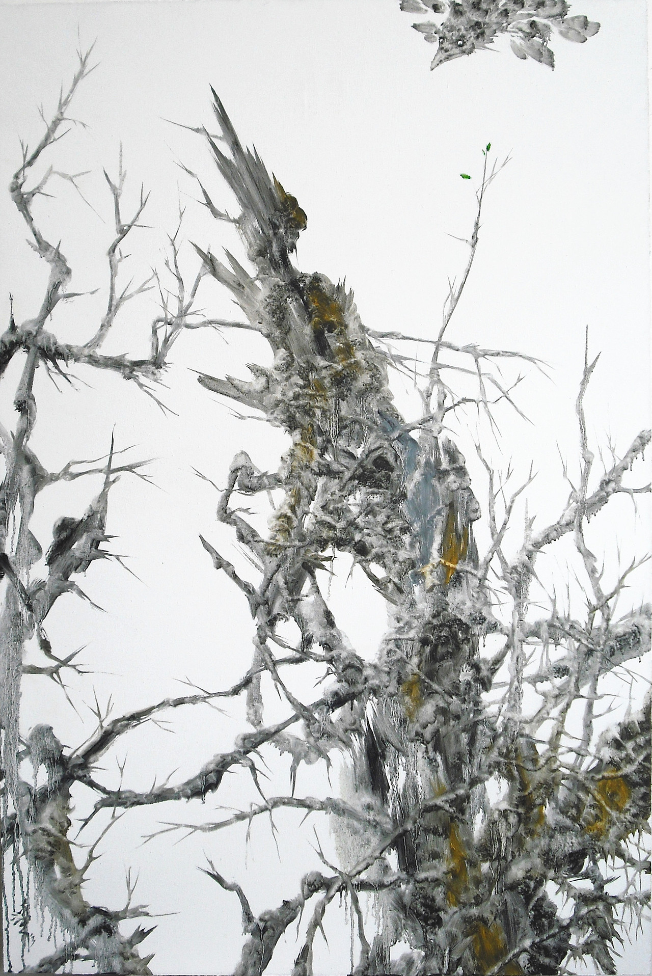 艺术青年艺术家王冰油画|纯艺术|绘画|用心感受你-r3601 - 原创作品