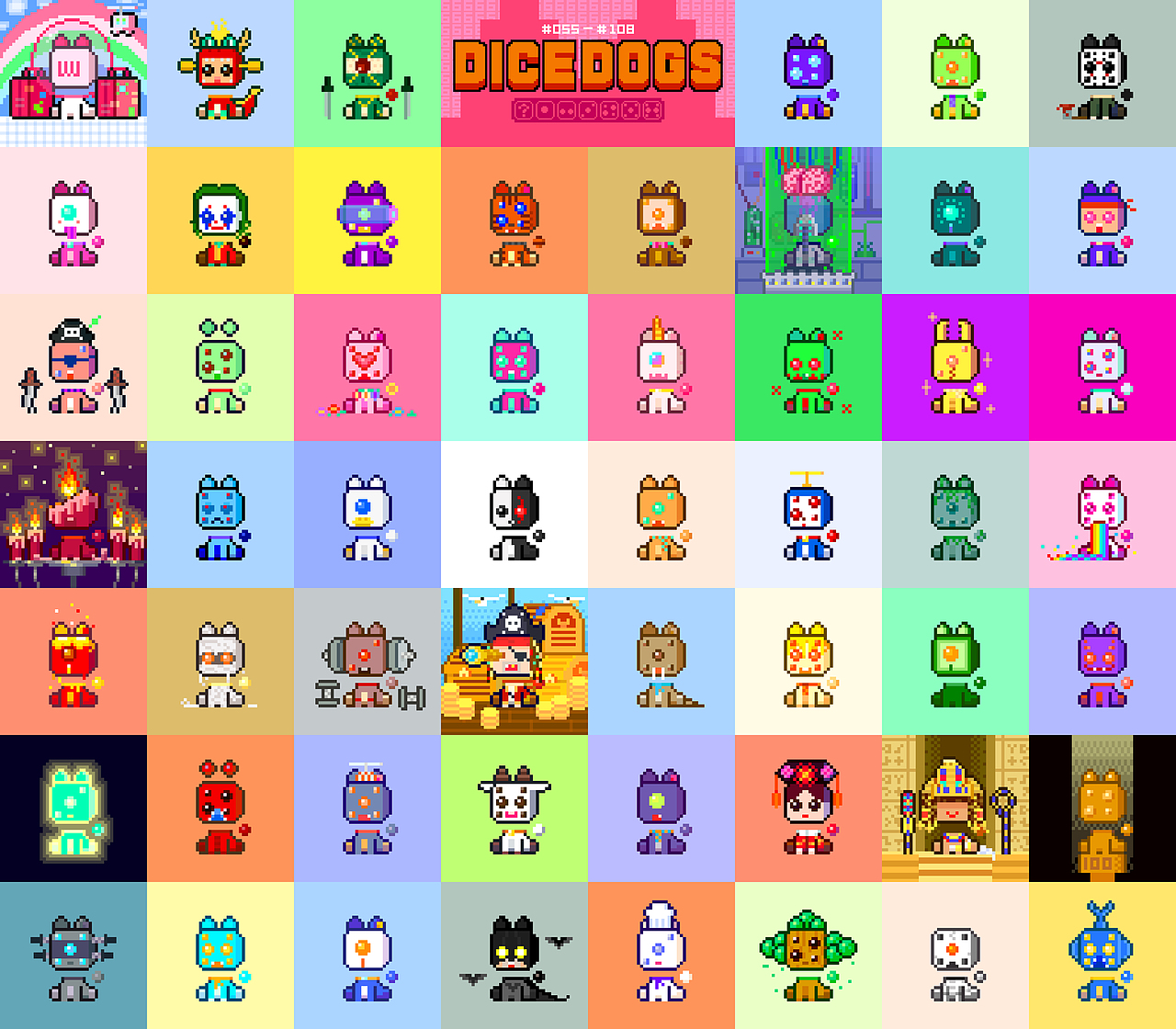 666宇宙NFT 🎲🐶DICE DOGS |第二期