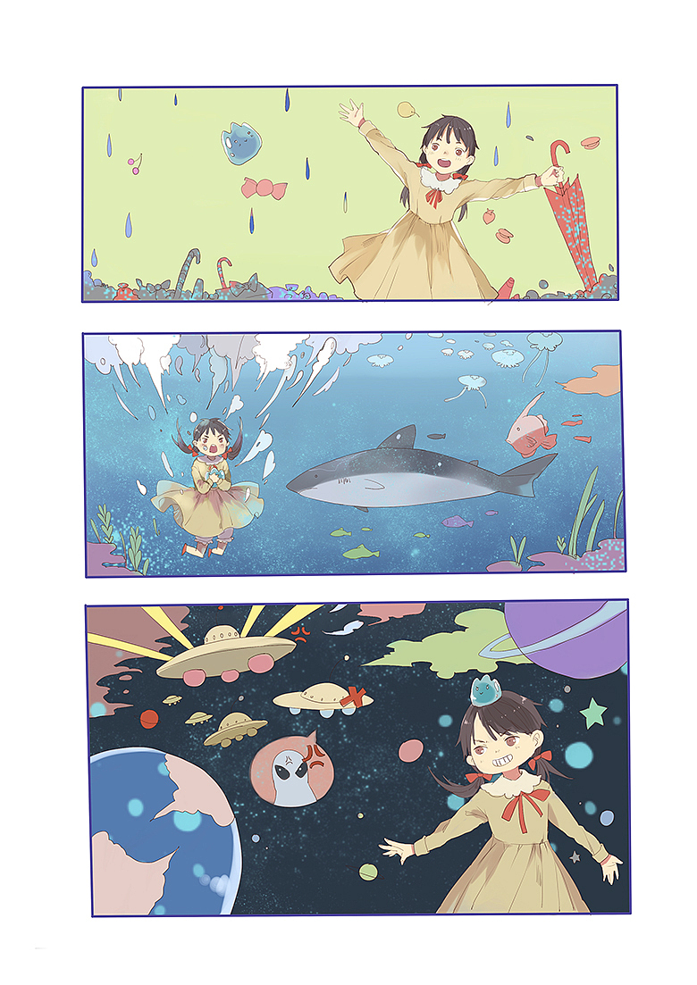 雨点小怪#动漫作品#（图ZMTU3NzU3NjA=） - 其他动漫 - 站酷设计师绫式原创素材 - 站酷ZCOOL