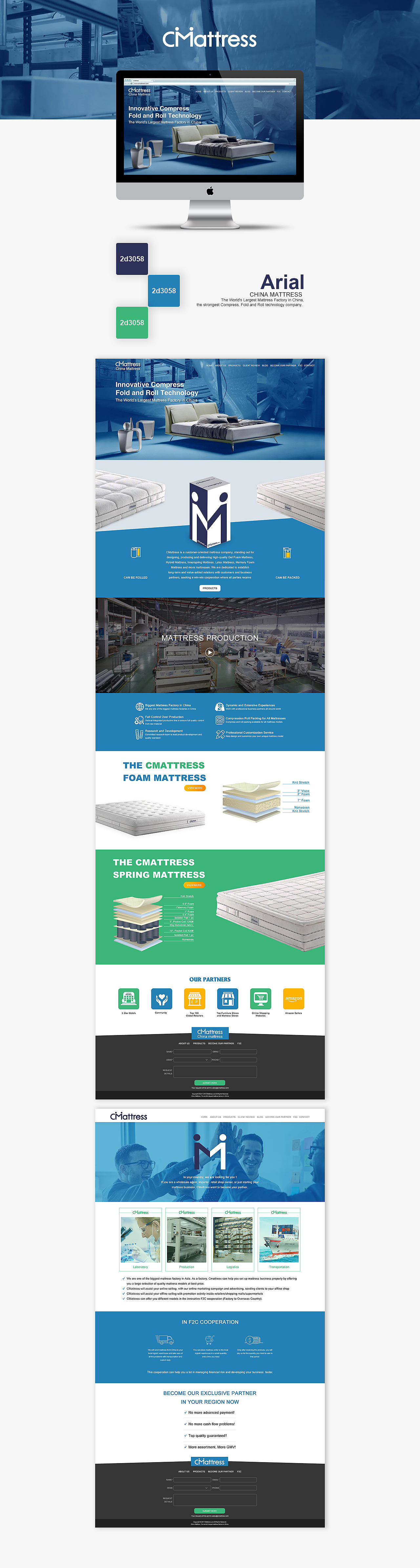 cmattress 床墊官網(wǎng)（圖ZMTAxMTQwNjg4） - 企業(yè)官網(wǎng) - 站酷設(shè)計師凌lwl原創(chuàng)素材 - 站酷ZCOOL