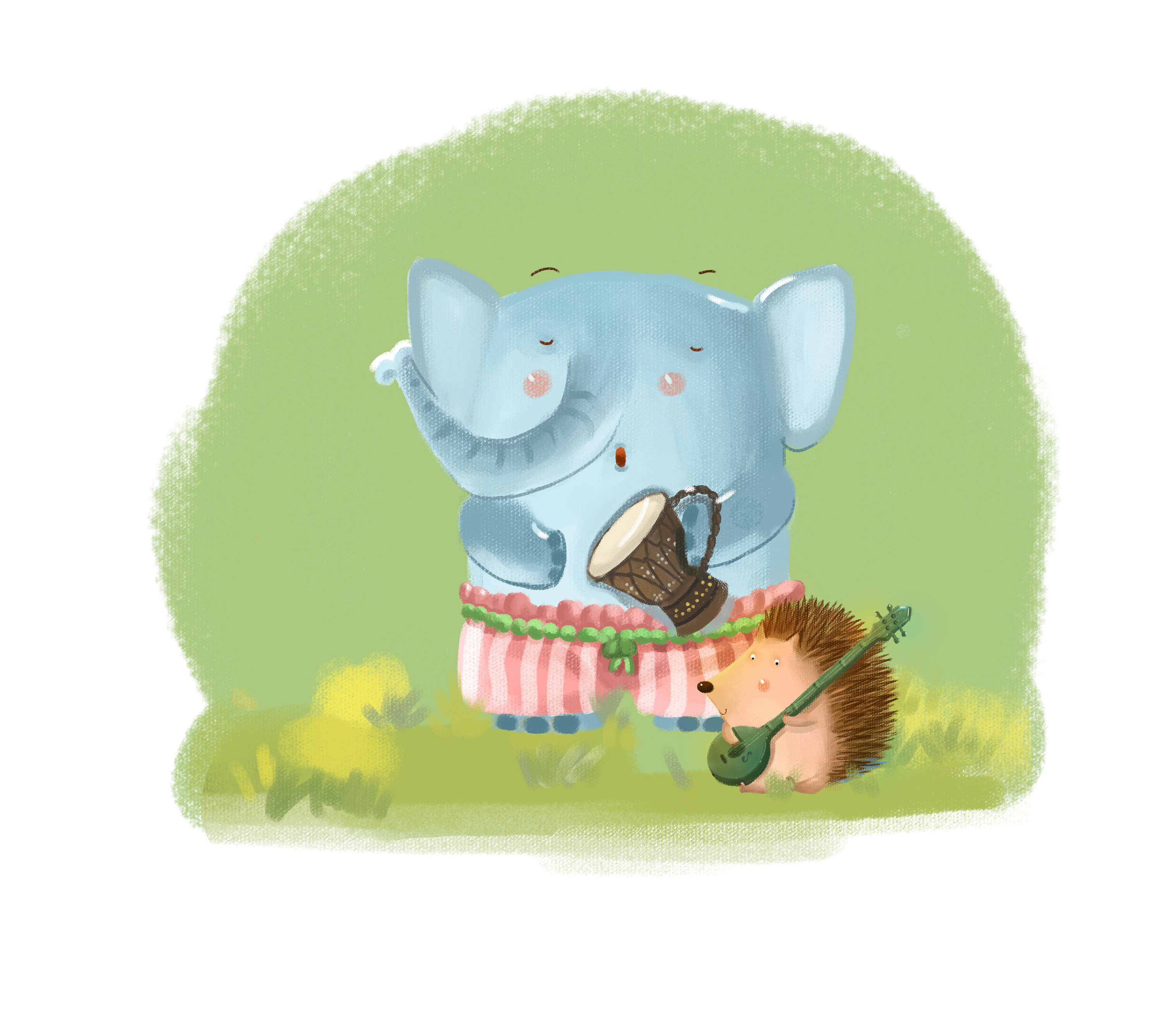 儿童插画|插画|儿童插画|爱吃小鱼干的猫仔 - 原创作品 - 站酷 (zcool