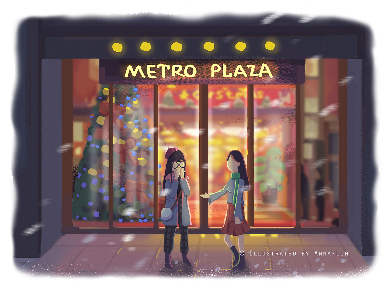 你要找的人和我很像（图ZMTAwNzIzNDMy） - 创作习作 - 站酷设计师Anna_Lin_小雪龙原创素材 - 站酷ZCOOL
