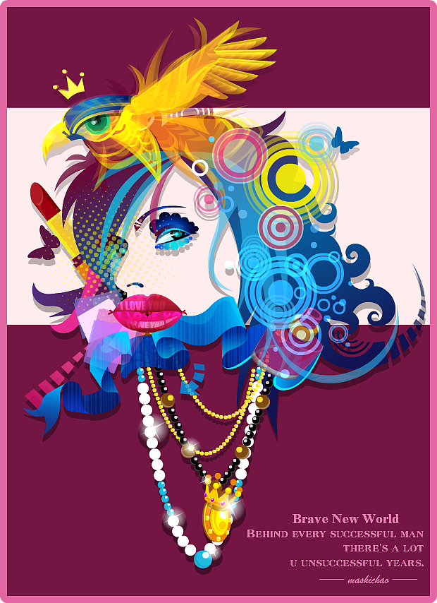 无知(物质)世界（图ZODk4MTg4MA==） - 新锐潮流插画 - 站酷设计师艺中人原创素材 - 站酷ZCOOL