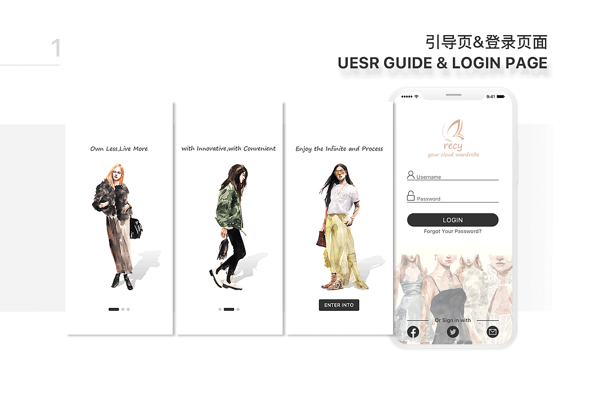 RECY云享衣橱产品调研与设计（图ZMTg2NTAxNDcy） - 文案/策划 - 站酷设计师諒Ryo原创素材 - 站酷ZCOOL