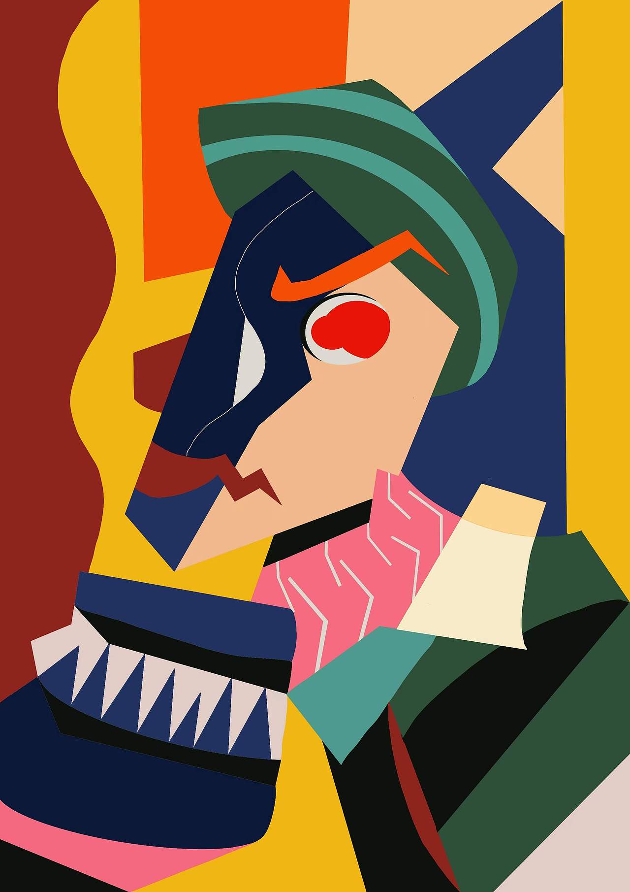 喜·怒·哀·乐（图ZMjg3MjI0NzM2） - 创作习作 - 站酷设计师KLEINB原创素材 - 站酷ZCOOL