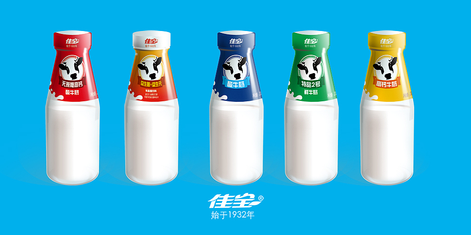 佳宝乳业－包装升级设计（图ZMTA4ODU0NzMy） - 包装 - 站酷设计师游观四海原创素材 - 站酷ZCOOL