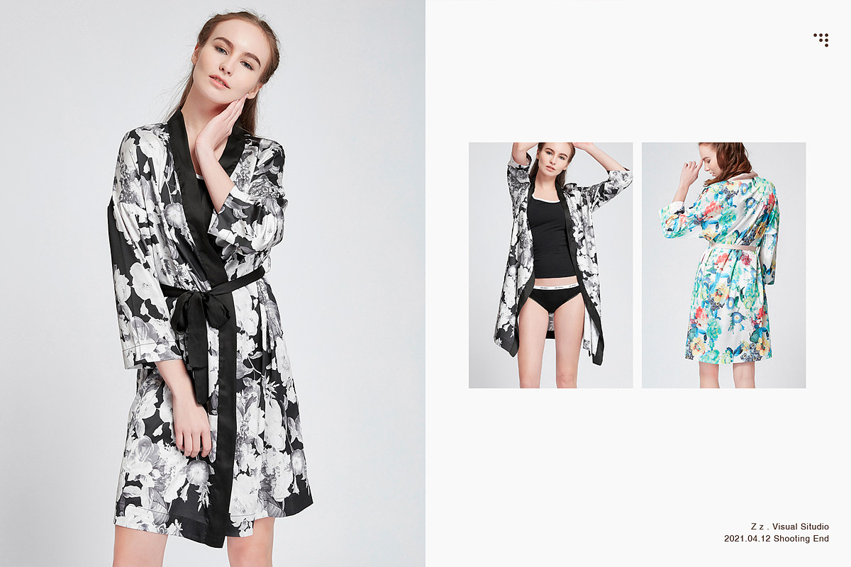 DE VERLI 居家服拍摄 女士内衣拍摄 女装摄影