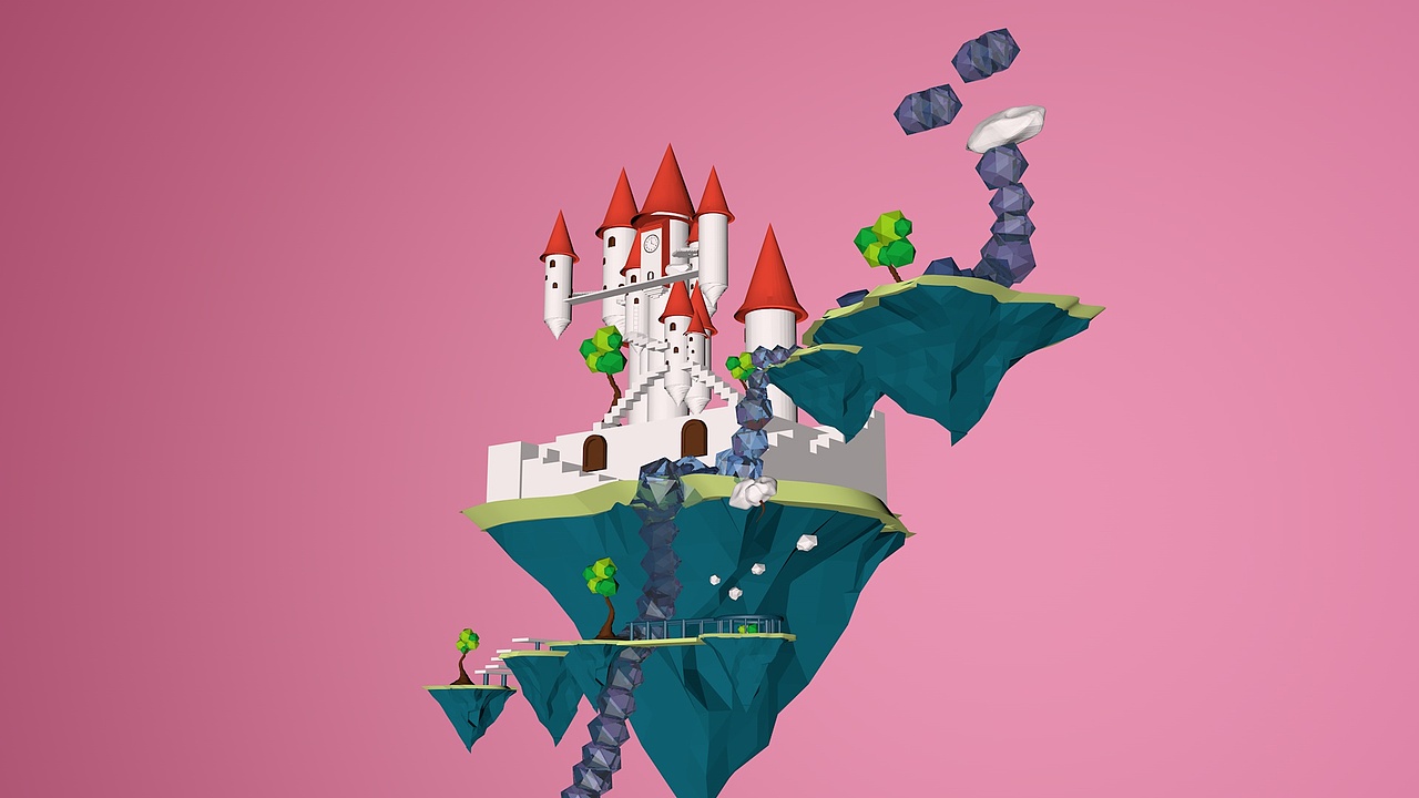 魔幻城堡（图ZNjQ4OTU2MDA=） - 场景 - 站酷设计师糖糖小仙女原创素材 - 站酷ZCOOL