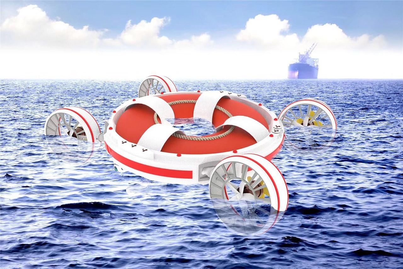 救生飞圈(中国海洋文化设计大赛作品)|工业/产品|工业用品/机械|大