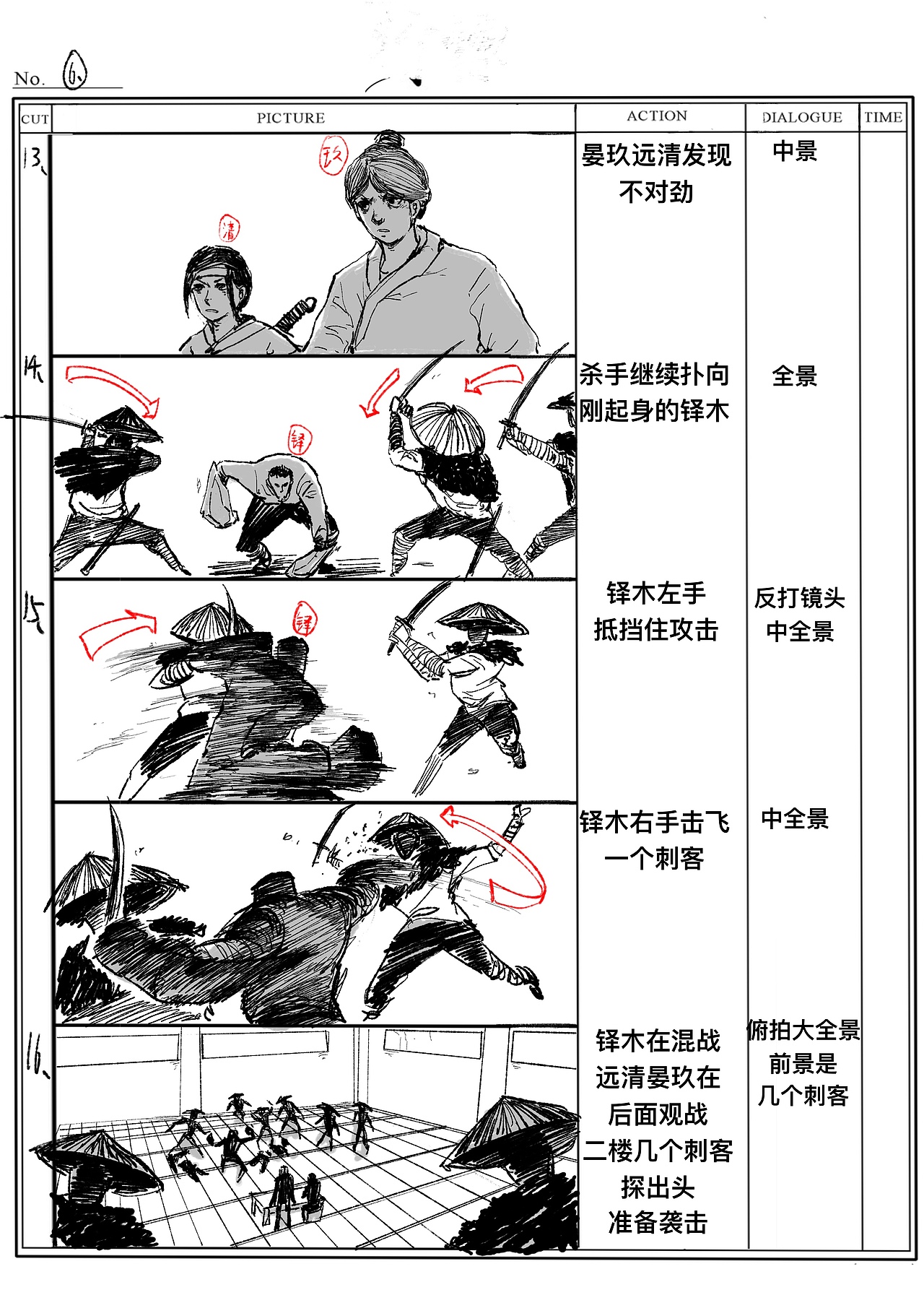 影视分镜（图ZMjg4MTc4NjU2） - 设定/分镜 - 站酷设计师分镜师地雷原创素材 - 站酷ZCOOL