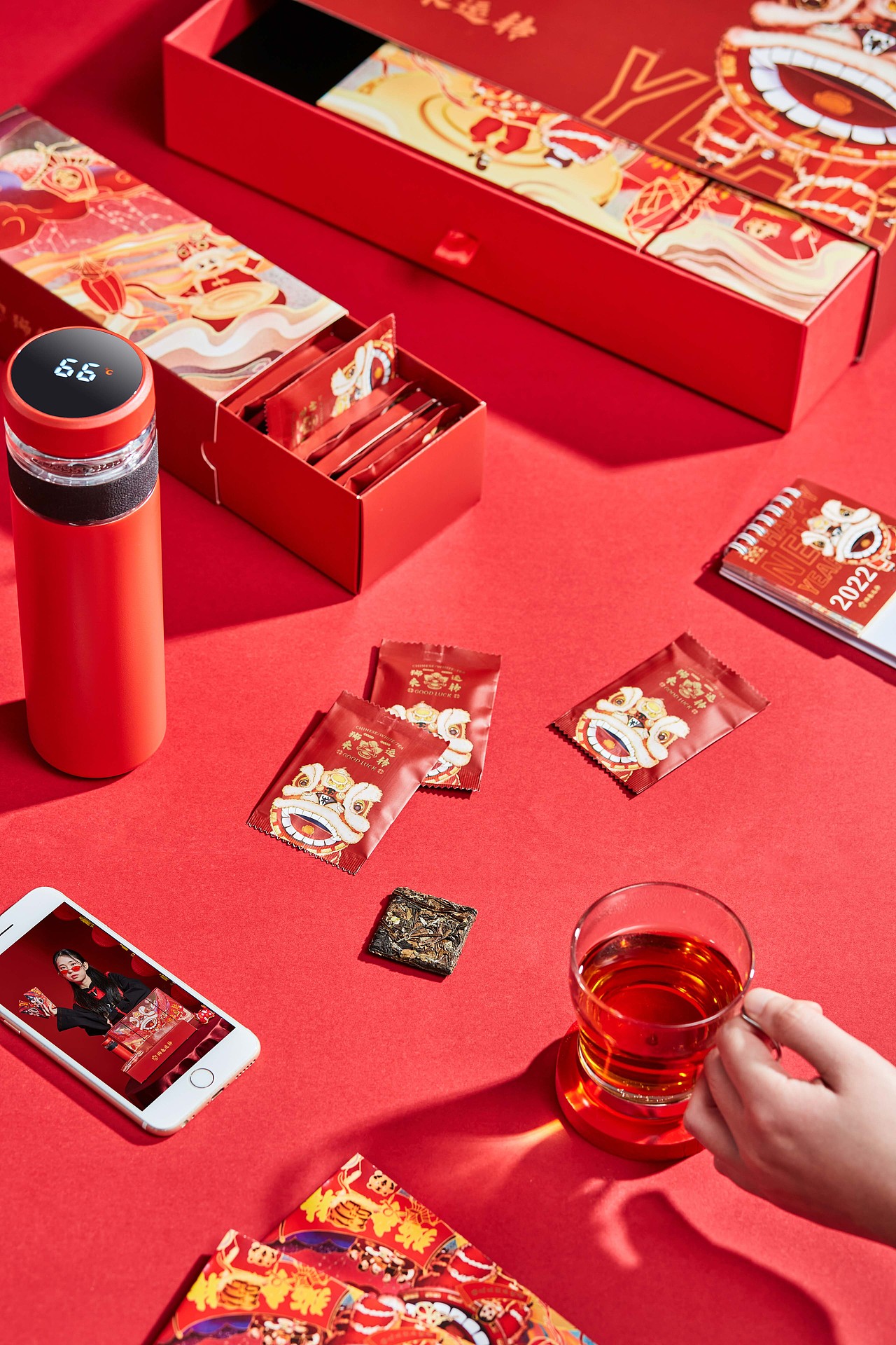 福鼎白茶-狮来运转文创礼盒