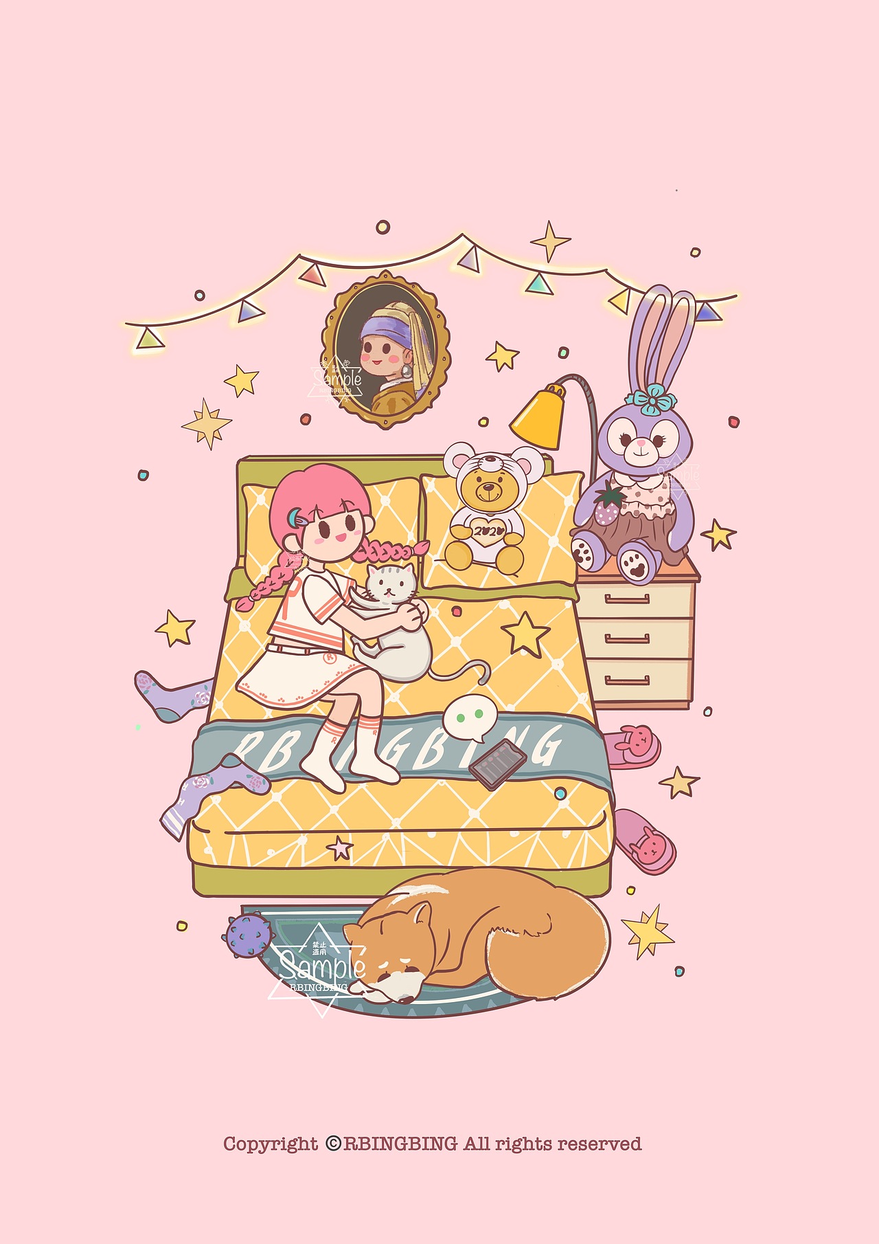 冰冰的卧室（图ZMjA4NjE2ODcy） - 创作习作 - 站酷设计师我家冰冰原创素材 - 站酷ZCOOL