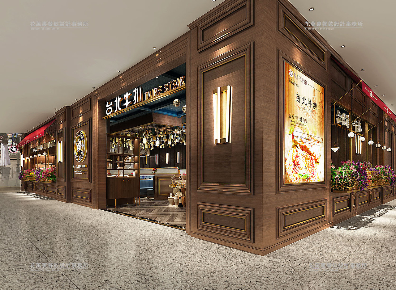 门头的设计风格既融入了富有质感的欧洲品质软装,又保留传统的古典画作,这样富有趣味的主题结合更衬托出本案的品牌文化特色。
<br>