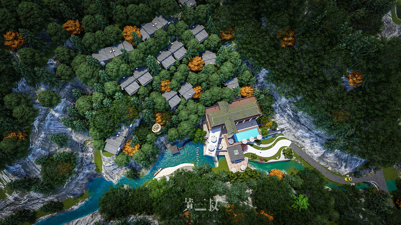 卧游溪山(二稿)