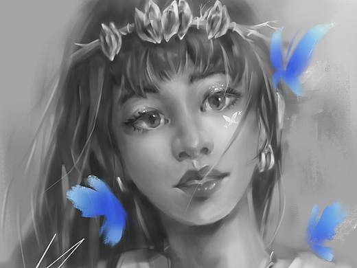 梦蝶（个人主页-ZNDc0MzY1MDQ=） - 单幅漫画 - 站酷设计师Samuel_s原创素材 - 站酷ZCOOL