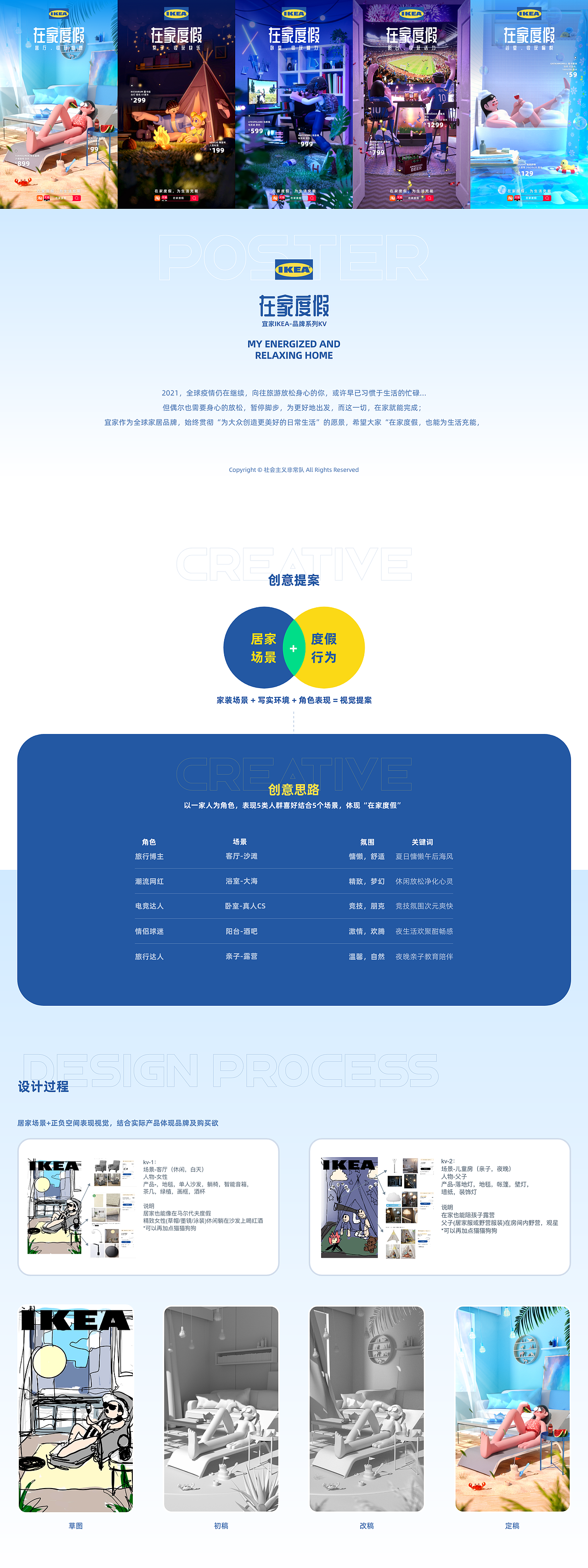 IKEA丨在家度假 · UNIVERSE X STUDIO（图ZMjY0Njk3Mjky） - 场景 - 站酷设计师叢叢叢叢叢原创素材 - 站酷ZCOOL