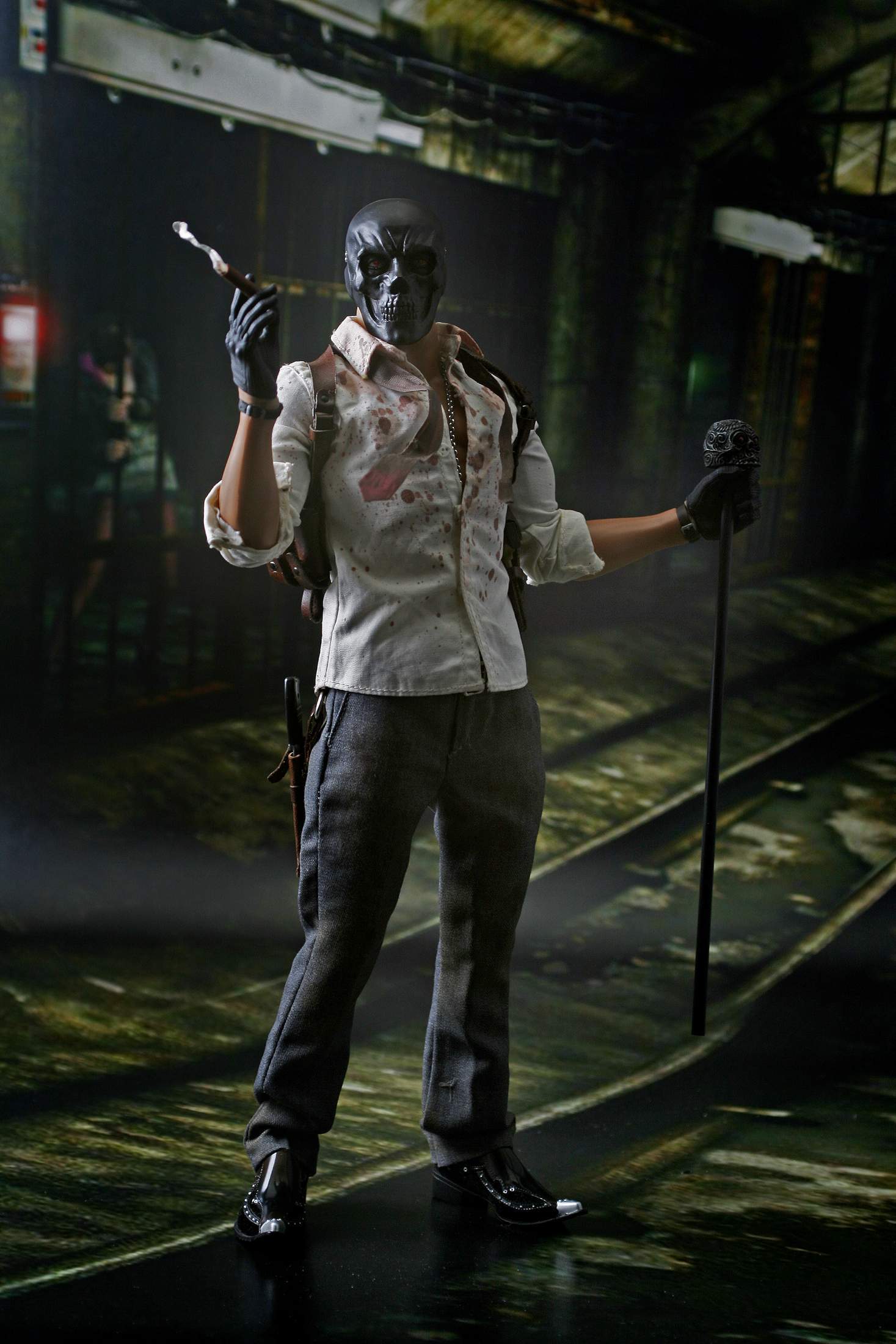 眉间白火的臆造自d之黑面具拷问版