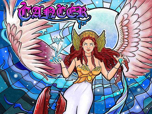 电子烟包装插画