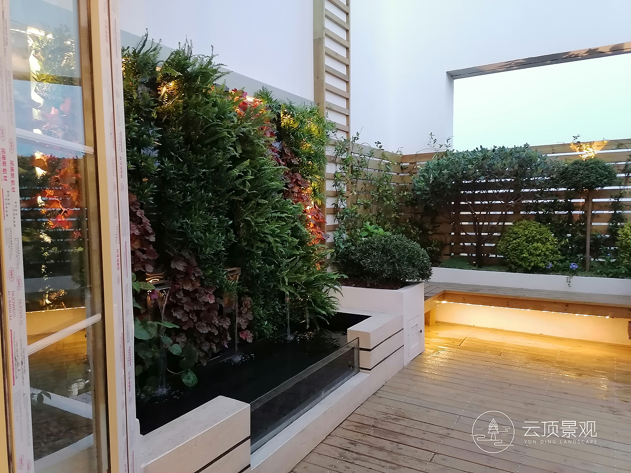 花园设计丨露台空中花园|空间|景观设计|杭州云顶景观_原创作品-站酷