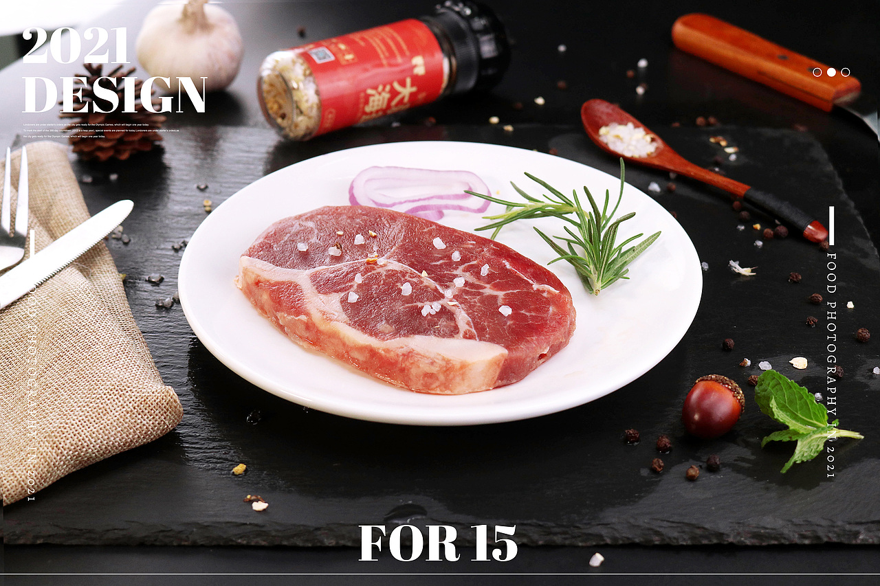 美食摄影丨西冷牛排