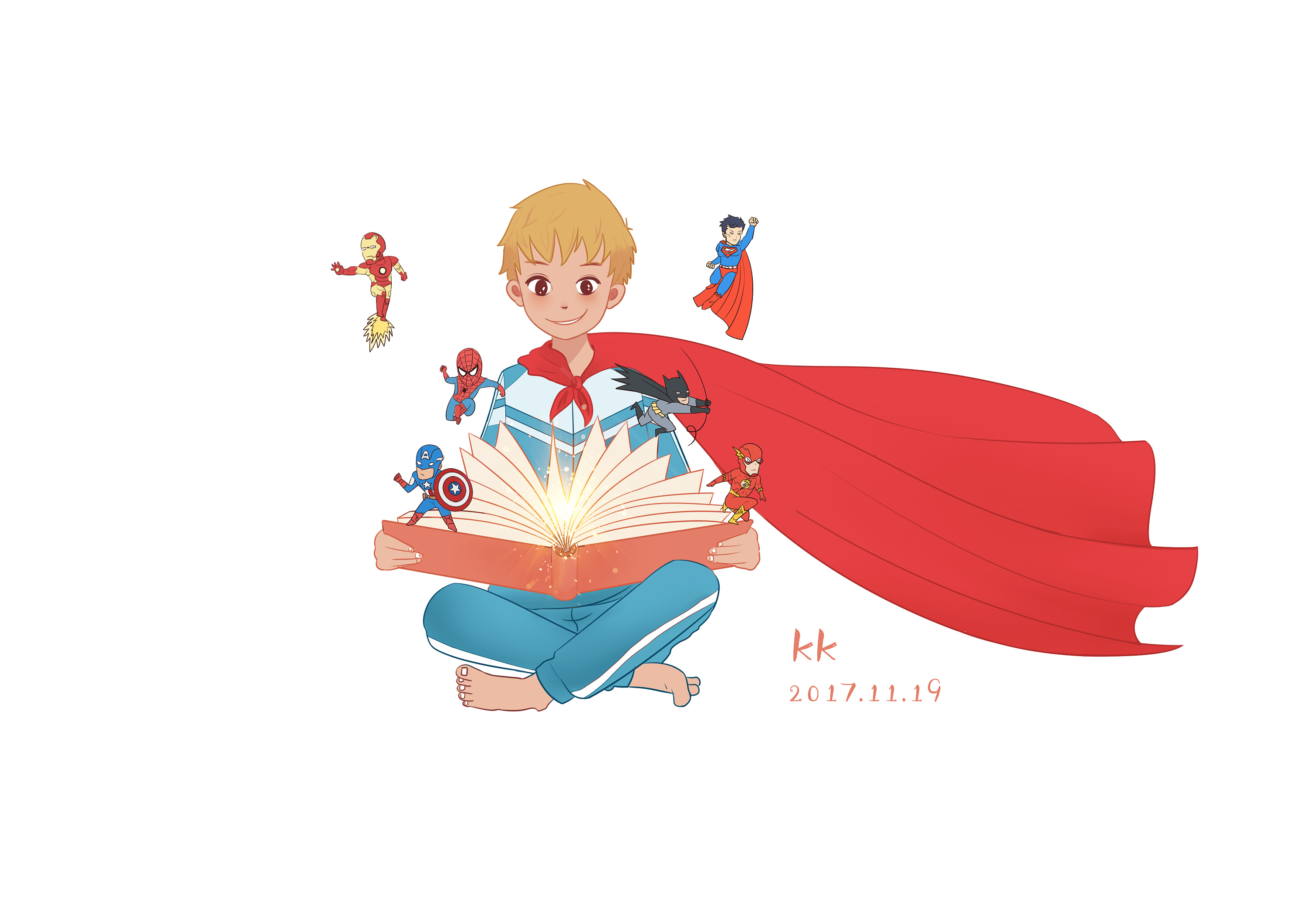 每个人都有个超级英雄梦!