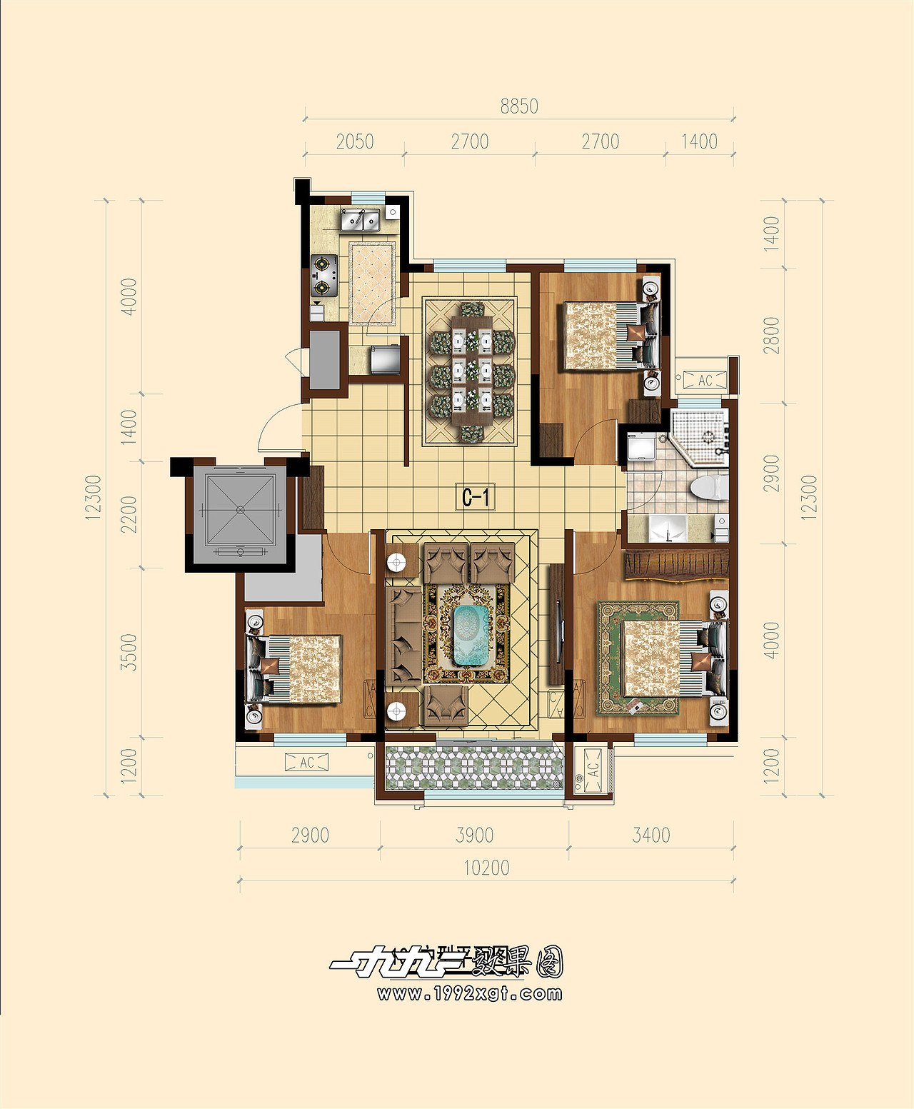 彩屏户型图（图ZMTUzMzUyMTQ4） - 家装设计 - 站酷设计师一九九二桔子原创素材 - 站酷ZCOOL