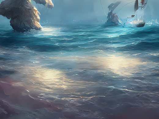 #AI创作实验室#海水梦悠悠