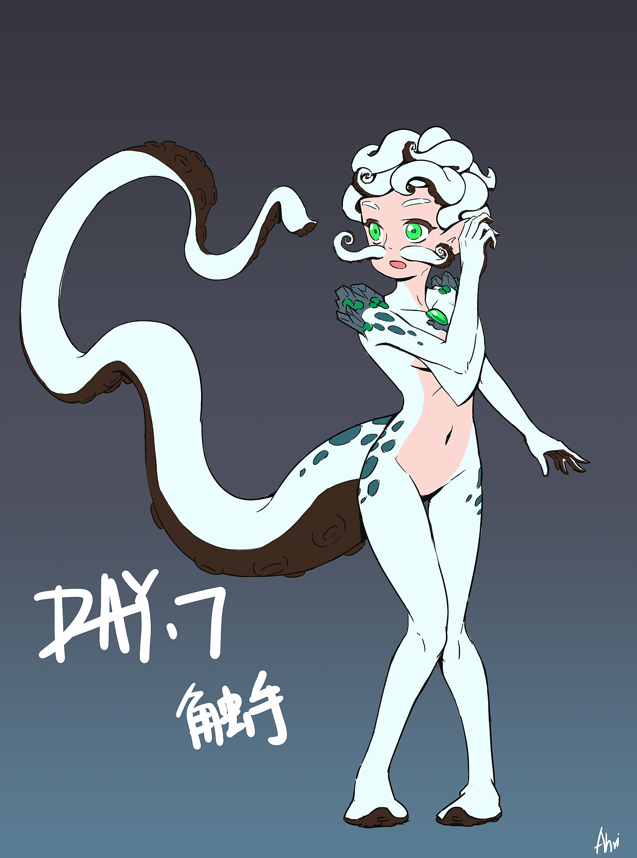 30DAYS奇妙女孩挑战（图ZMTc5MzU0Njg0） - 游戏原画 - 站酷设计师鱼好炫原创素材 - 站酷ZCOOL