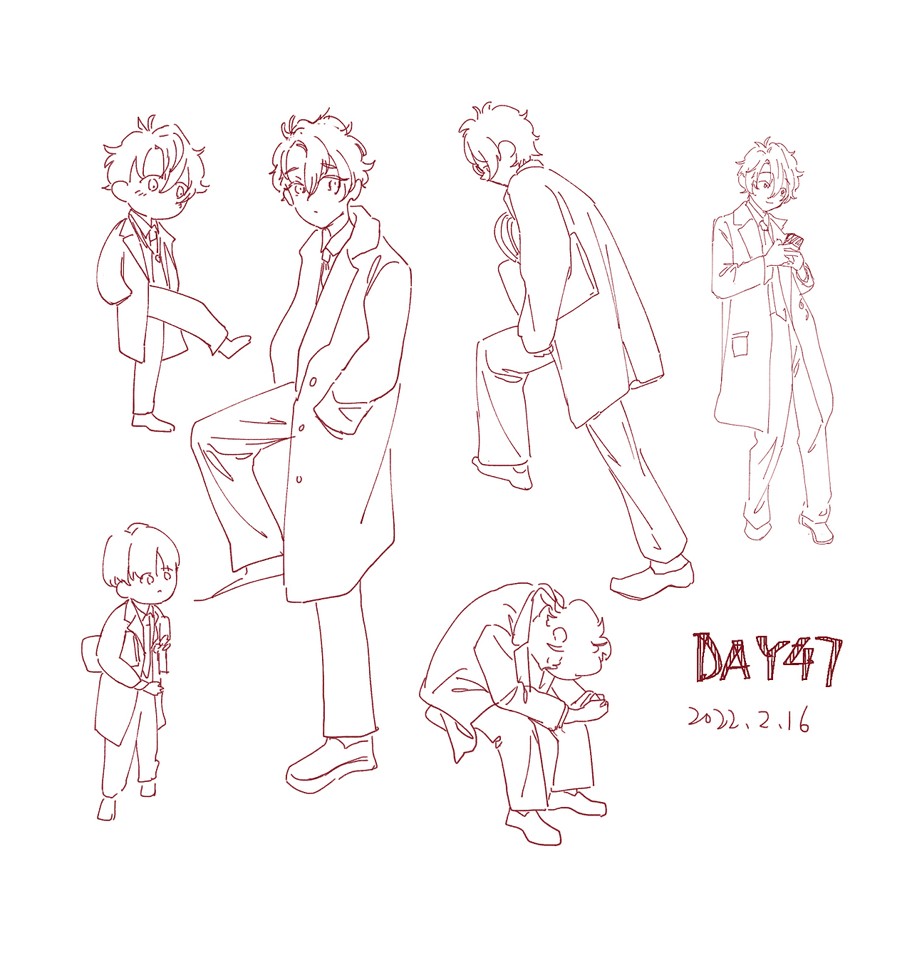 #速写60天挑战赛# DAY47（图ZMjg4NjcwNDky） - 创作习作 - 站酷设计师Z905667333原创素材 - 站酷ZCOOL