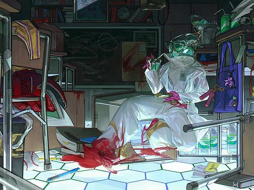 曼奇立德原画作品