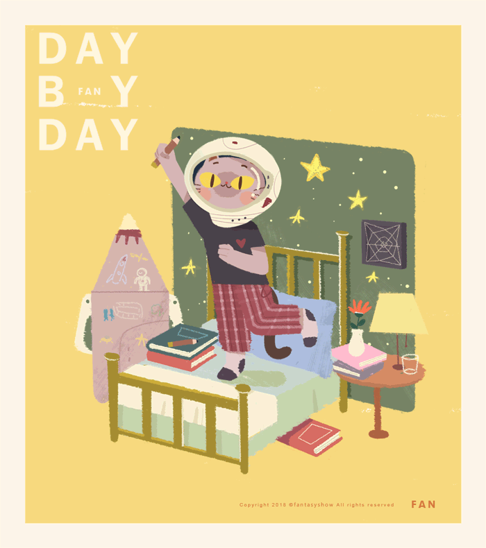 一个人的猫剧场(图ZMTI5MTU2ODM2) - 商业插画 - 站酷设计师饭太稀Fan原创素材 - 站酷ZCOOL