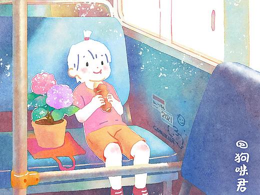 春夏秋冬 - 儿童插画合集 童书绘本日系治愈水彩风儿插