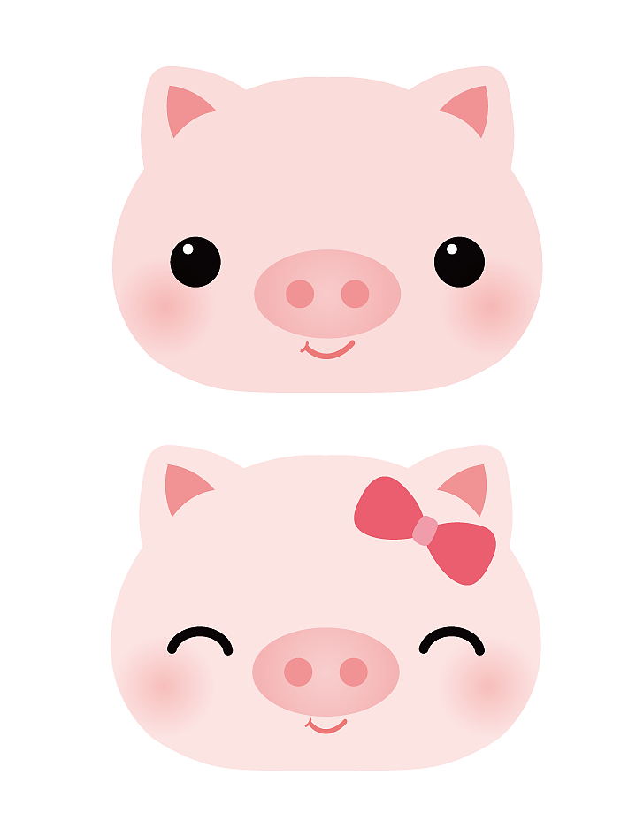 卡通猪形象设计