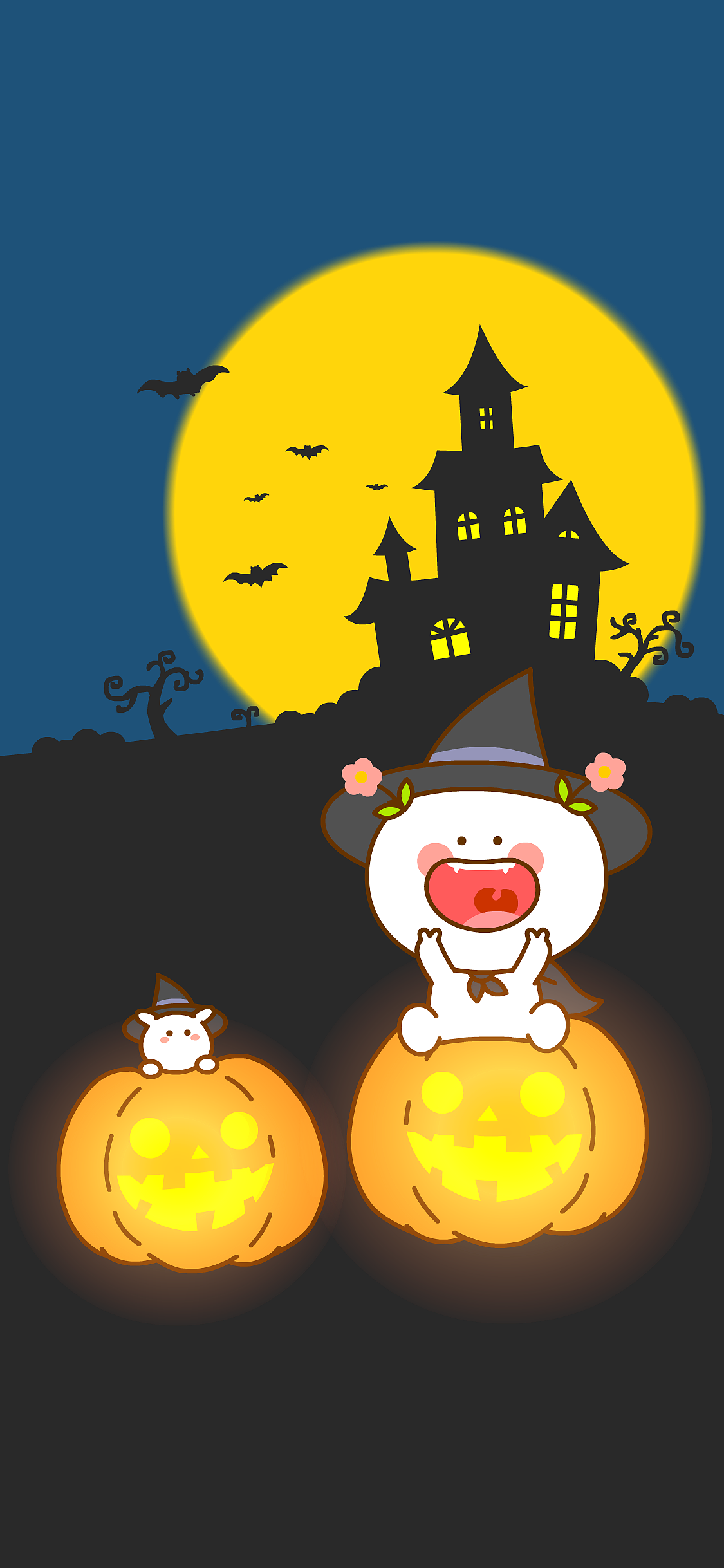 二花 桃小仙 微信表情 卡通动漫 头像壁纸 可爱 情侣 爱情 万圣节