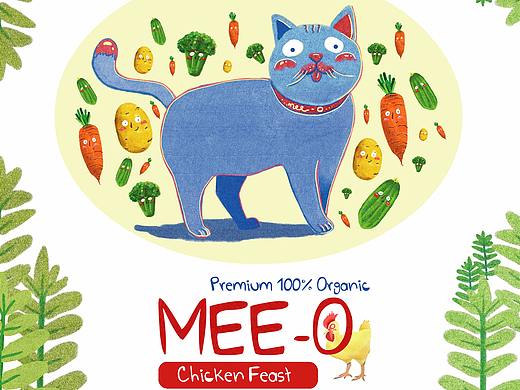  MEE - O 猫食包装设计