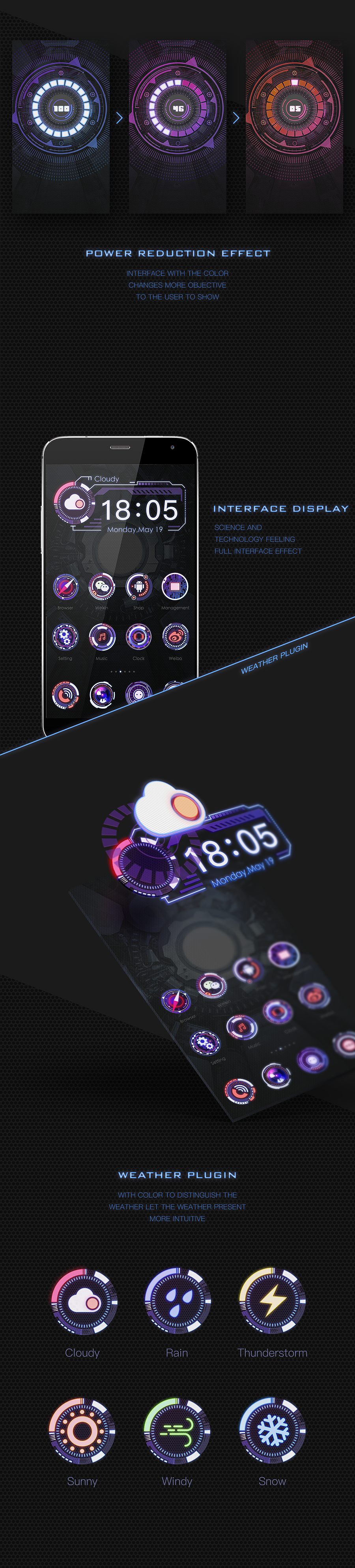 科幻手机主题Future Has Arrived及输入法皮肤优化版(.psd)(.gif)(图ZNDk1Nzc1MjQ=) - APP界面 - 站酷设计师Hamburn_彬仔原创素材 - 站酷ZCOOL
