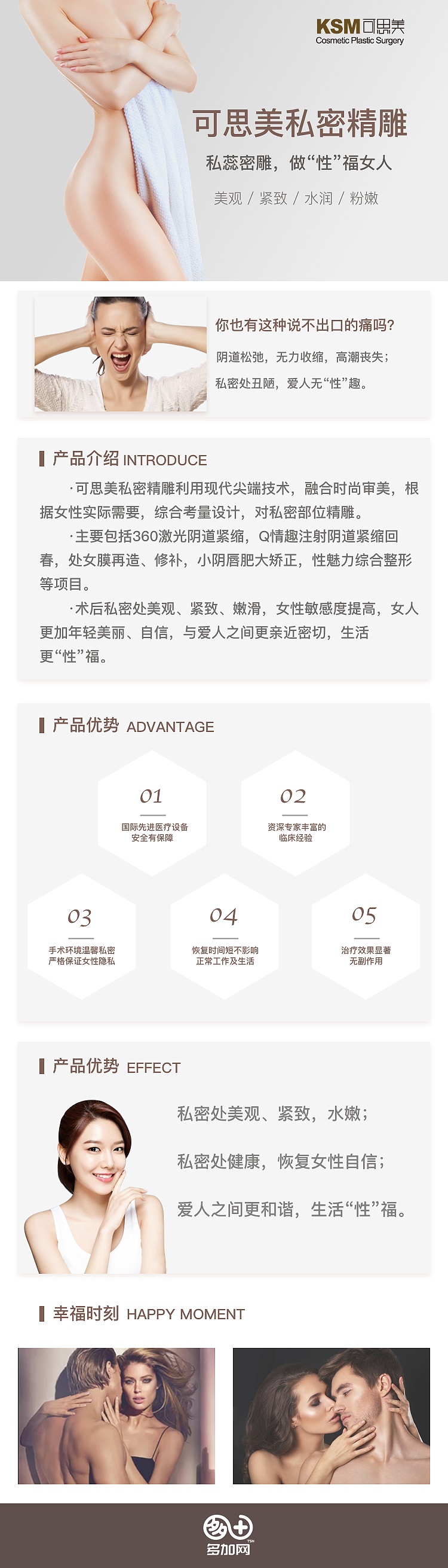 医美产品详情页