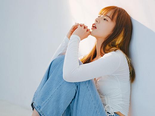 写意暖光 阳光女孩