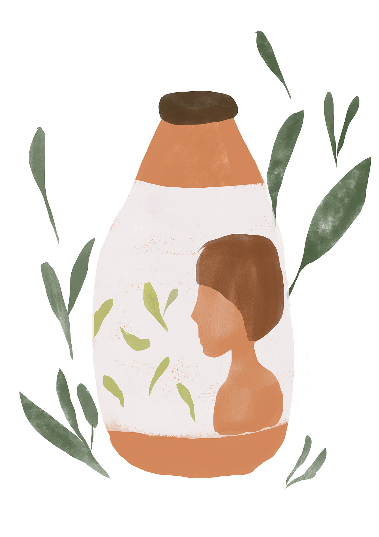 水果瓶子|插画|商业插画|金桔jiang_原创作品-站酷zcool