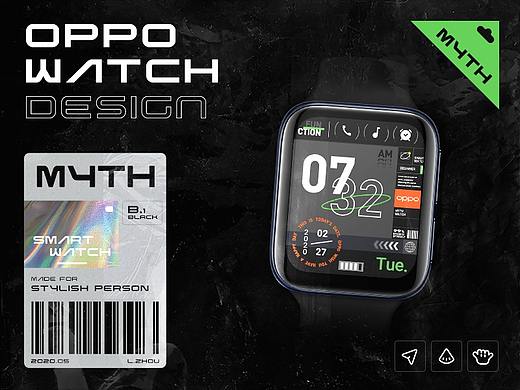 MYTH   ◇   OPPO WATCH 表盘设计