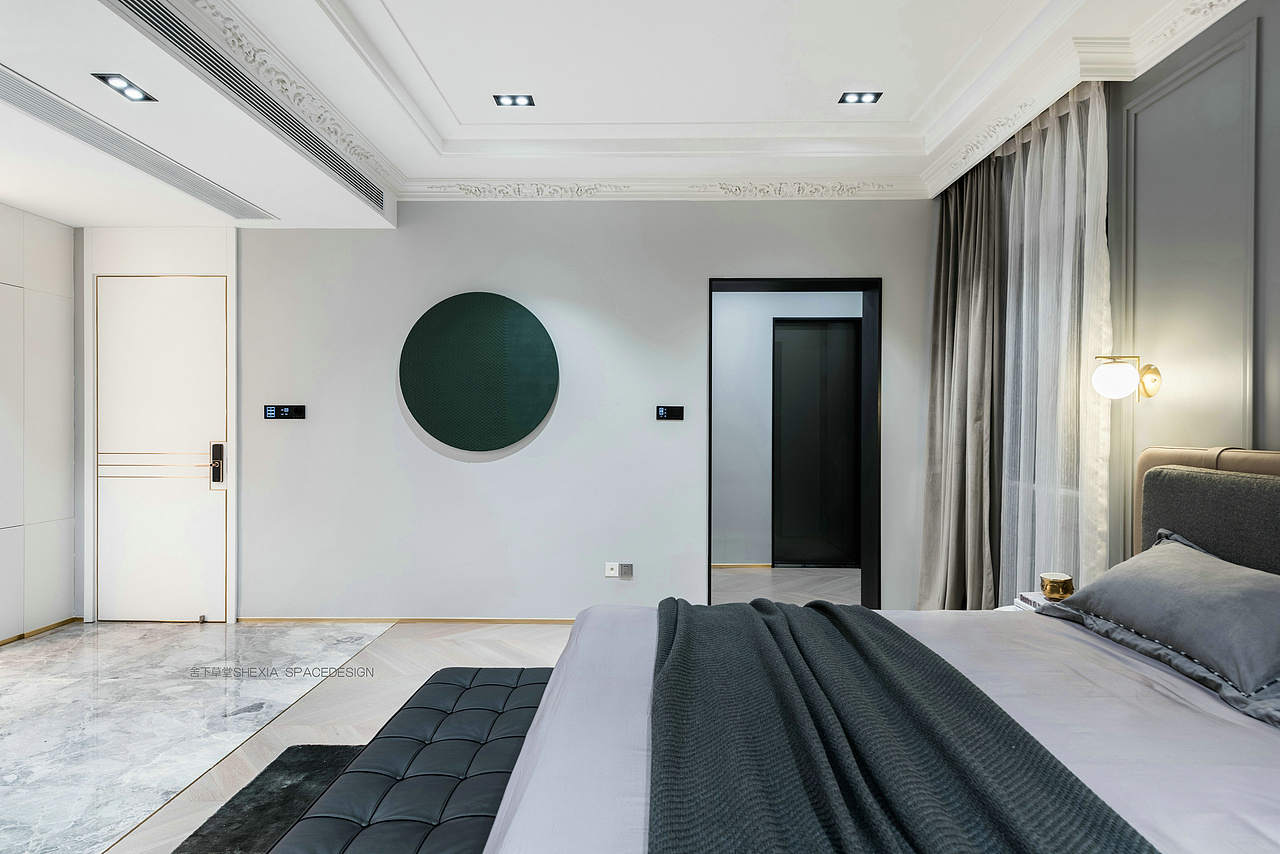 【宁洁设计作品 | 一半冷艳 · 一半迷红 】（图ZMTg0MDUwMDgw） - 家装设计 - 站酷设计师舍下草堂原创素材 - 站酷ZCOOL