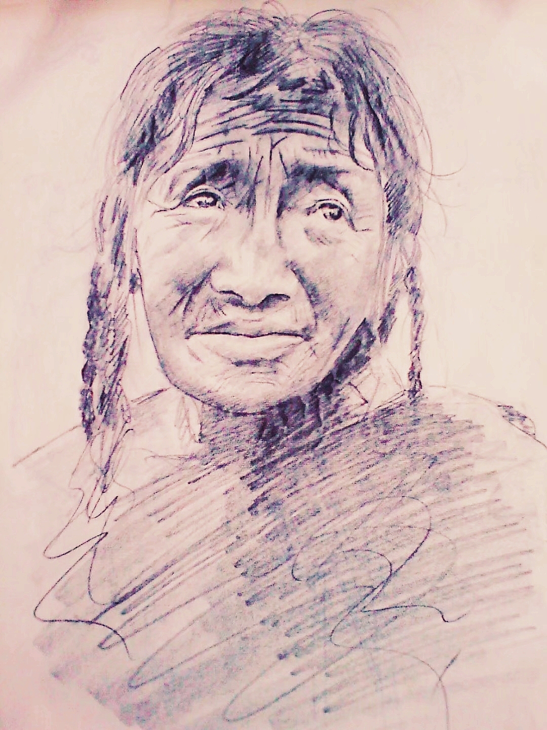 阿杜手绘阿杜速写大师速写人体速写肖像画速写艺术速写