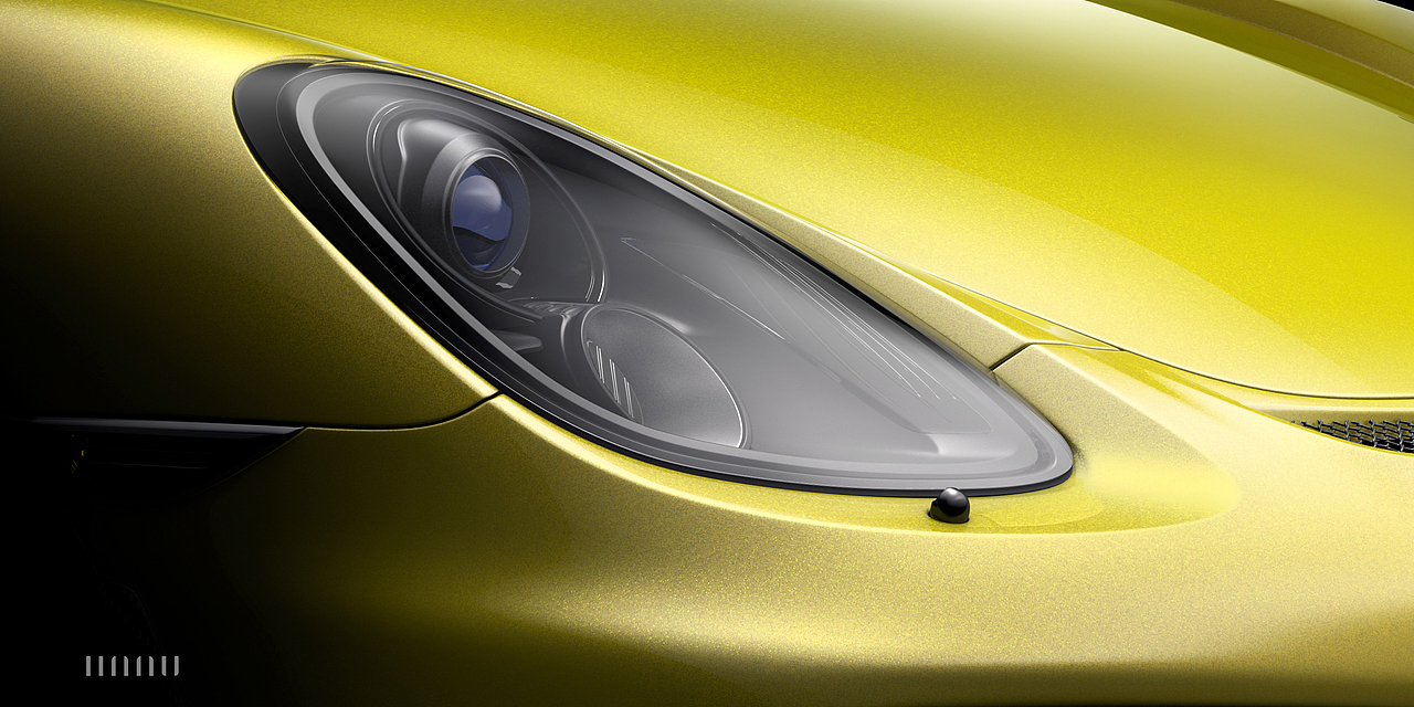 保时捷/918&Cayman GT4_CGI