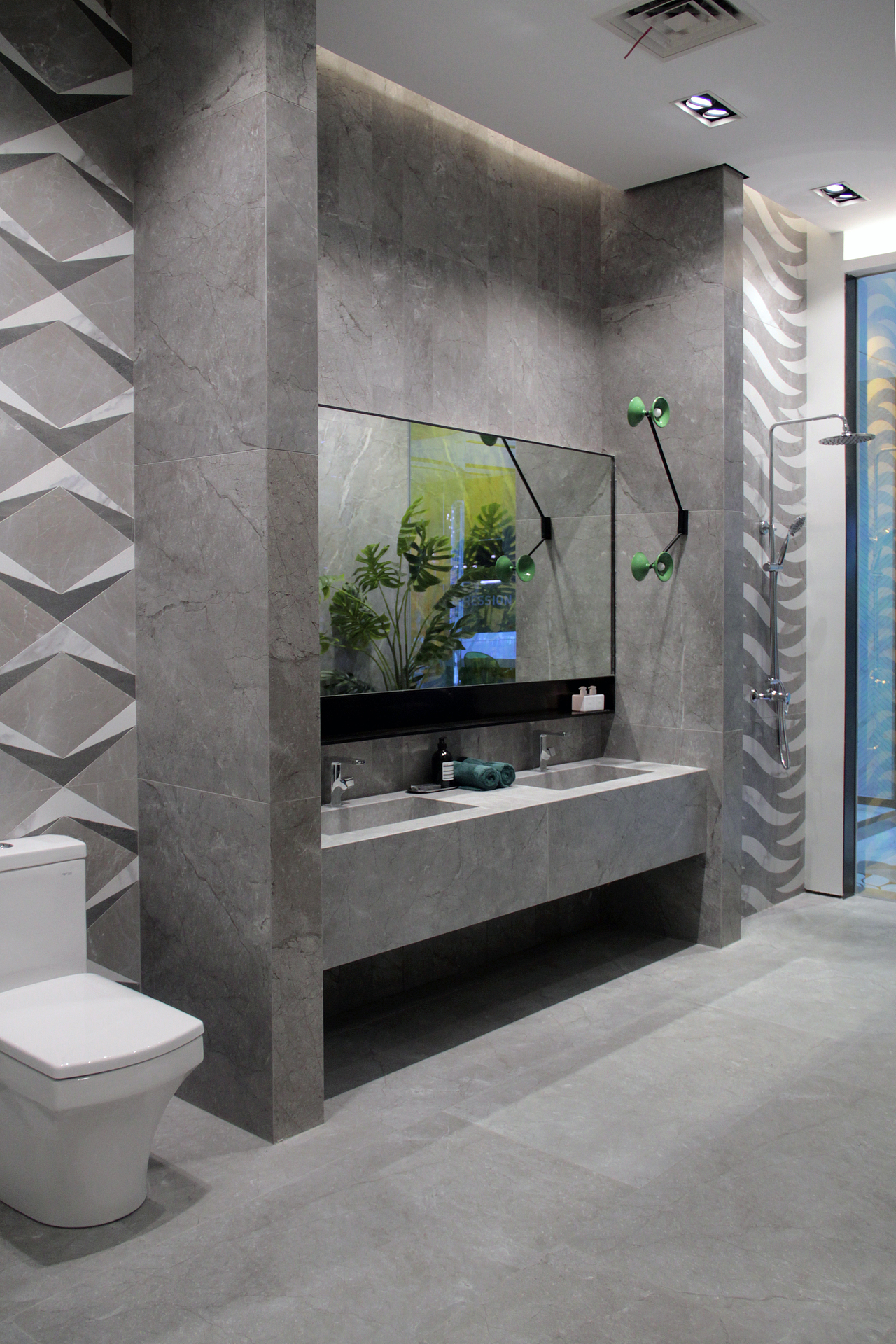 瓷砖展厅丨成都（图ZMzMwNjE0MTI4） - 商业空间设计 - 站酷设计师Yumi_杨原创素材 - 站酷ZCOOL