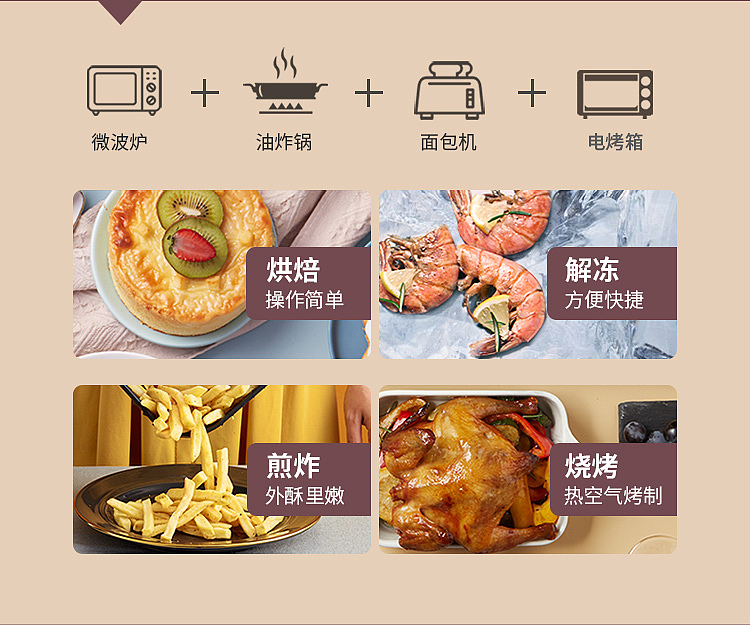 利仁空气炸锅KZ-D8000B