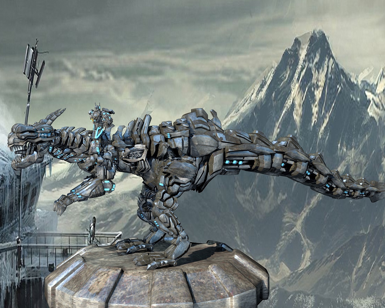 机械恐龙ii壁纸